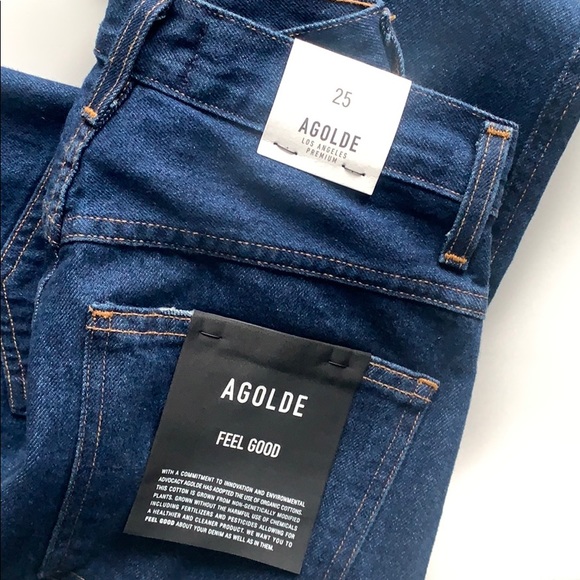 AGOLDE Pinch Waist Hi Rise Kick – Radio - Picture 4 of 4